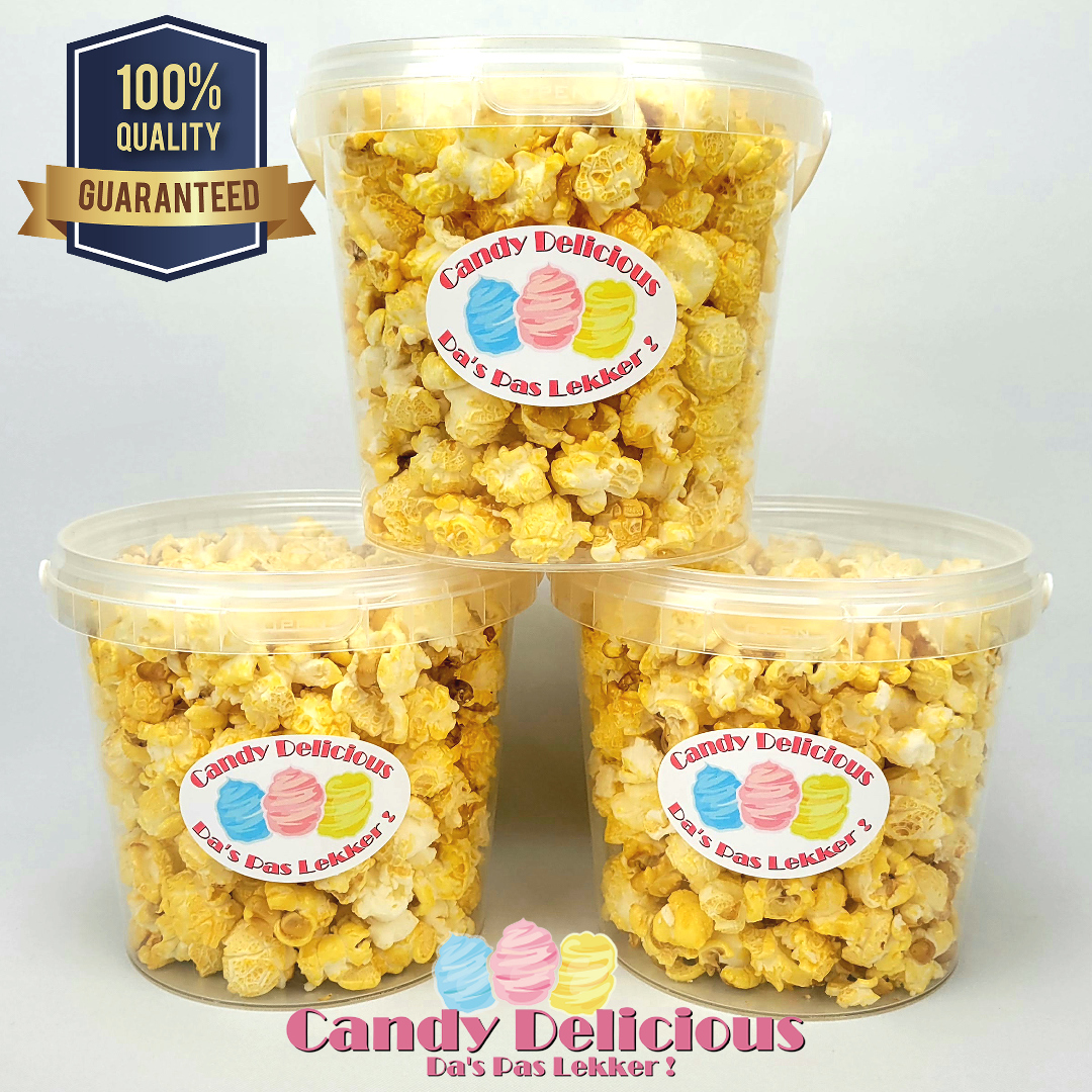 transmissie infrastructuur Nacht Emmer Zoete Popcorn 1 liter | Candy Delicious