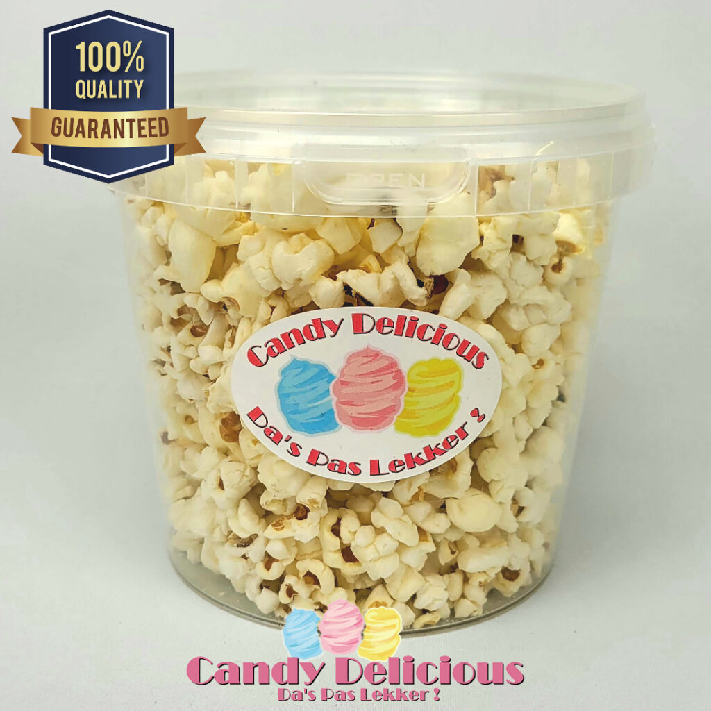 Emmer Zoute Popcorn 1 liter Candy Delicious
