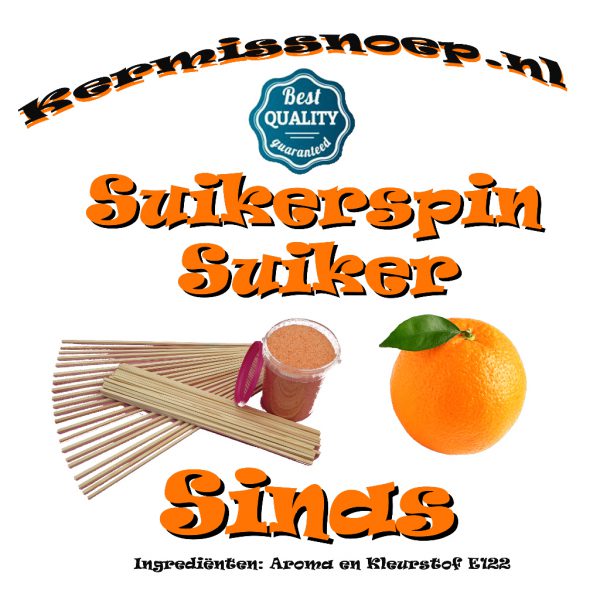 Suikerspin Pakket Sinas - Afbeelding 2