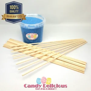 Suikerspin Pakket Blauw Candy Delicious