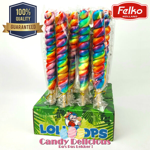 LP2015 Twist Pop Rainbow Normal Candy Delicious 8717371589929