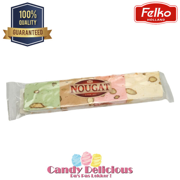 Nougat Reep 4 kleuren NO5006 Candy Delicious