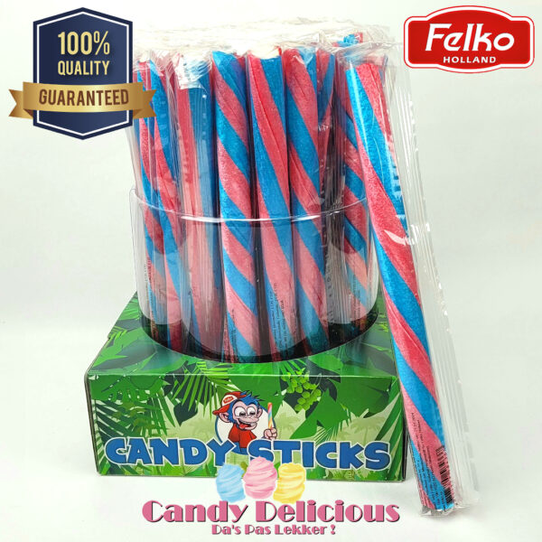 SD1053 Bubble Gum Snoepstok Nr2 Candy Delicious 8717371584337