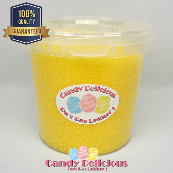 Suikerspin Suiker Geel 850gr Candy Delicious