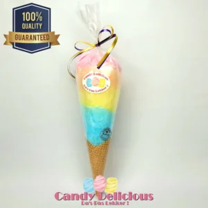 Suikerspin IJsje Regenboog Candy Delicious