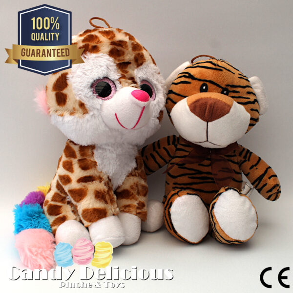 8720256361077 Knuffel Duo Tijger