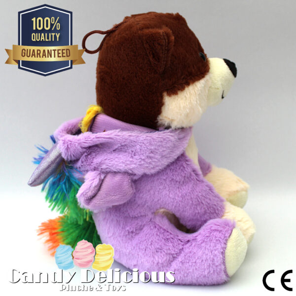 8720256361657 Hond Pluche Verkleed Unicorn