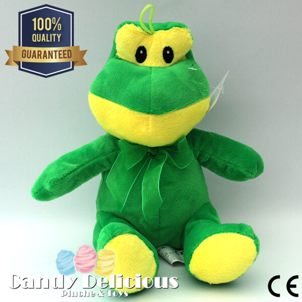 8720256361732 Kikker Pluche Groen 20cm