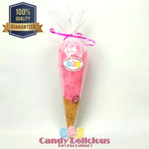 Suikerspin IJsje Roze Candy Delicious