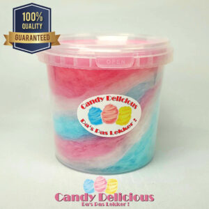 Suikerspin Tricolore Roze Wit Blauw 1 Liter Candy Delicious 8720256361787