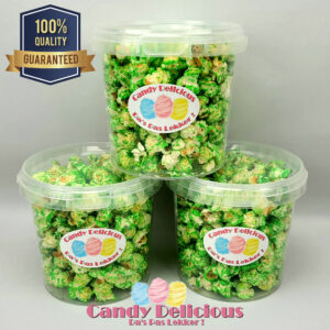 Popcorn Groen 1 Liter Candy Delicious