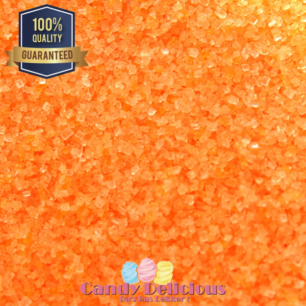 Candy Delicious Suikerspin Suiker Oranje 500gr