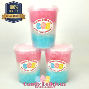 Suikerspin 05 Liter Roze Wit Blauw Candy Delicious