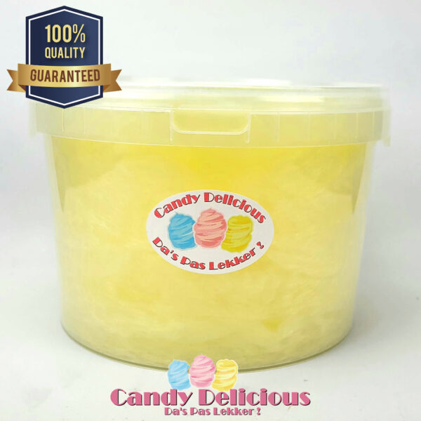 Suikerspin Banaan 3 Liter Candy Delicious 8720256361800