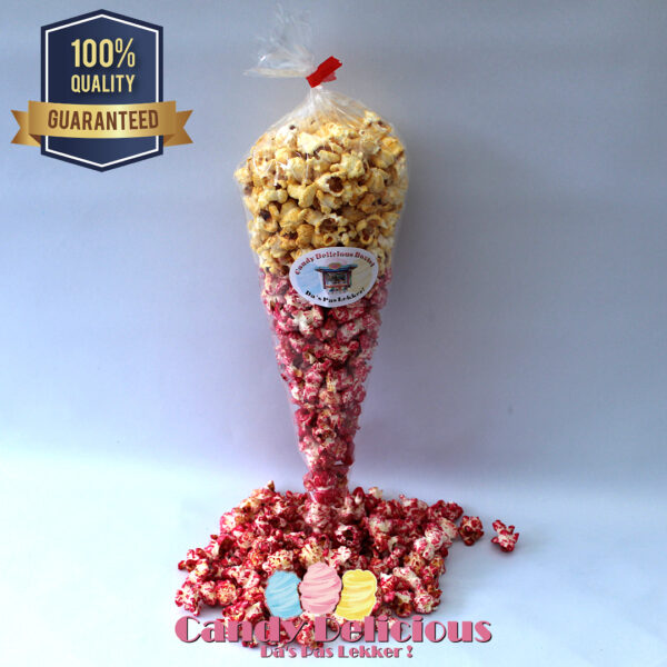 Candy Delicious Puntzak Zoete en Roze Popcorn