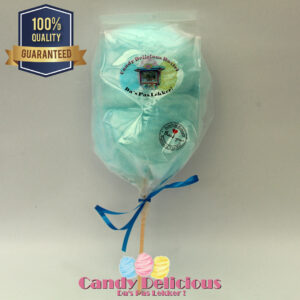 Candy Delicious Suikerspin op Stok Blauw