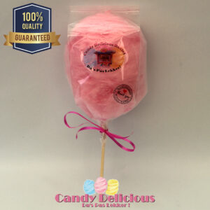 Candy Delicious Suikerspin op Stok Roze