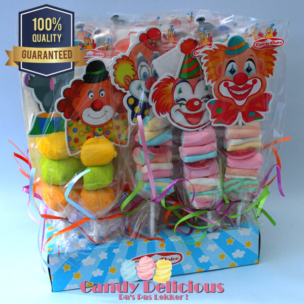 Clown Sticks met Spek