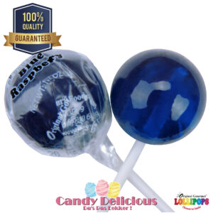 Gourmet Lollipops Blue Raspberry 6549541222372