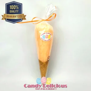 Suikerspin IJsje Oranje Candy Delicious