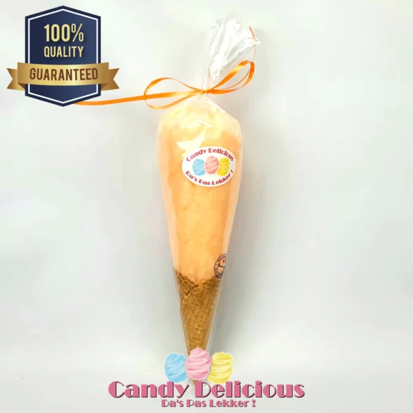 Suikerspin IJsje Oranje Candy Delicious