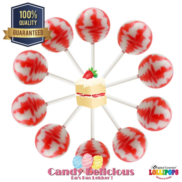 Gourmet Lollipops Strawberry Shortcake 6549541222372