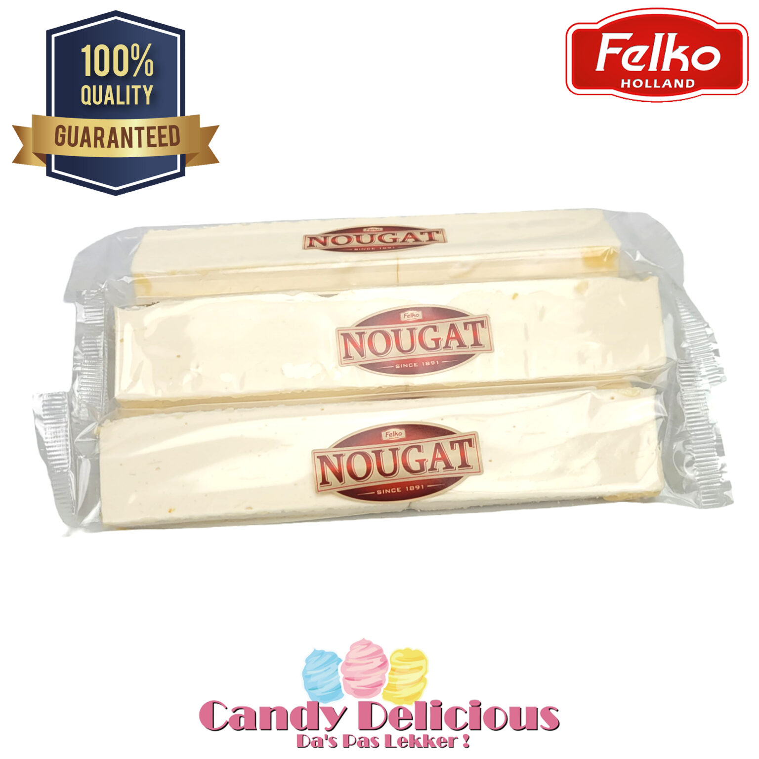 Nougat zonder Amandelen NO5017 Candy Delicious