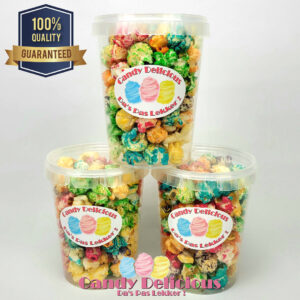 Popcorn Regenboog Candy Delicious 05 Liter