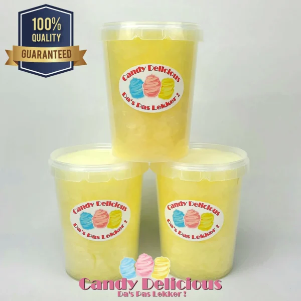 Suikerspin Banaan 05 Liter Candy Delicious