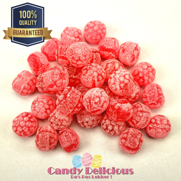 8710694395635 Framboosjes 200gr Candy Delicious