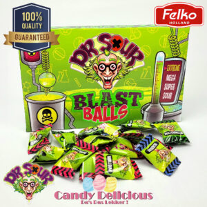 DS8002 Dr Sour Blast Balls Theatre Box Candy Delicious