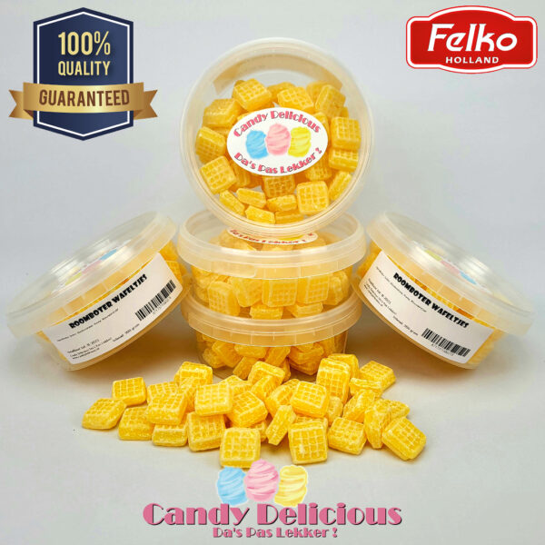 Roomboter Wafeltjes 200gr Candy Delicious