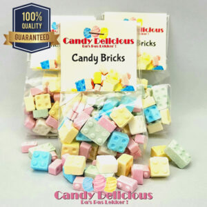 Candy Bricks Candy Delicious