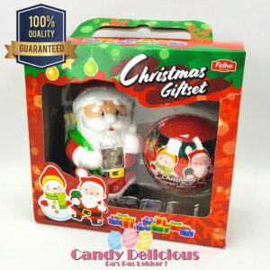 Kerstman Sneeuwpop Cadeauset Candy Delicious