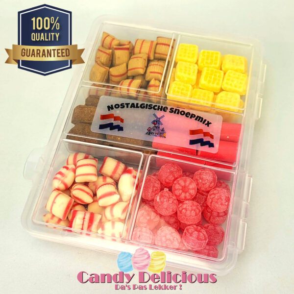 Nostalgische Snoepbox Candy Delicious