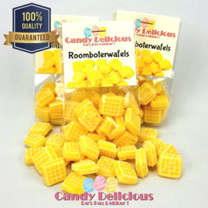 Roomboterwafeltjes 100gr Candy Delicious