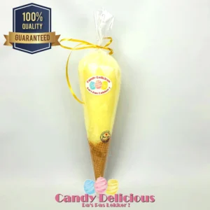 Suikerspin IJsje Geel Candy Delicious