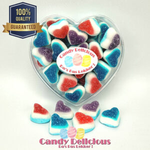 Hart gevuld met Love Fizz Candy Delicious