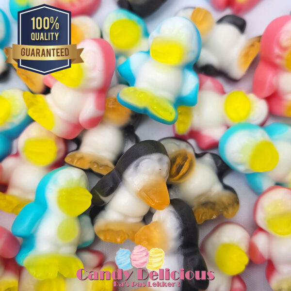 Pinguin Gekleurd Candy Delicious