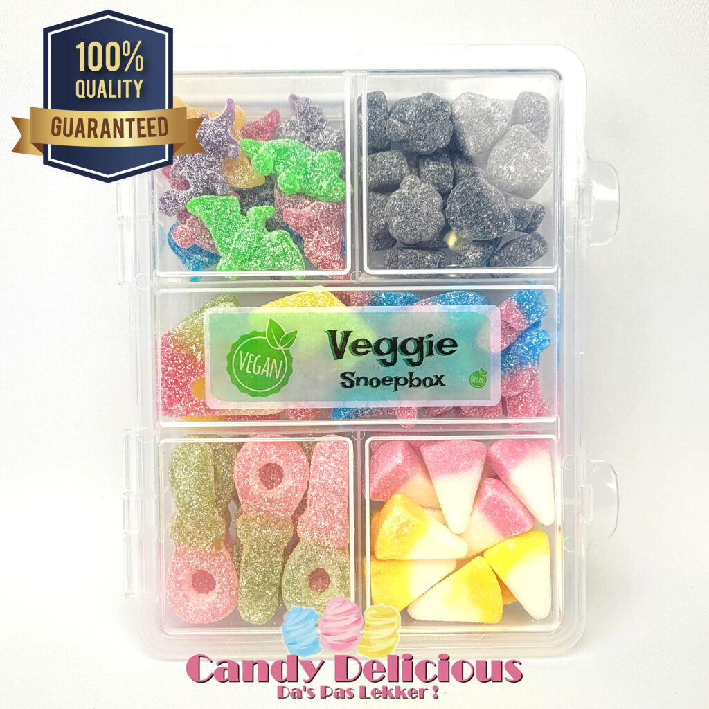 Veggie Snoep in een Box Candy Delicious