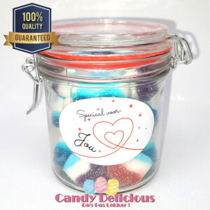 Weckfles Love Fizz Candy Delicious