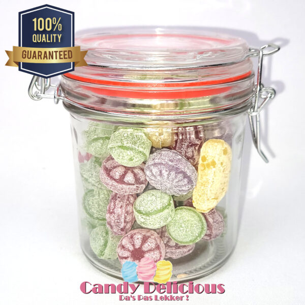 Weckfles Zuurtjes Candy Delicious