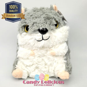 Hamster Grijs 17cm Candy Delicious