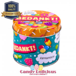 Snoepblik Bedankt Candy Delicious