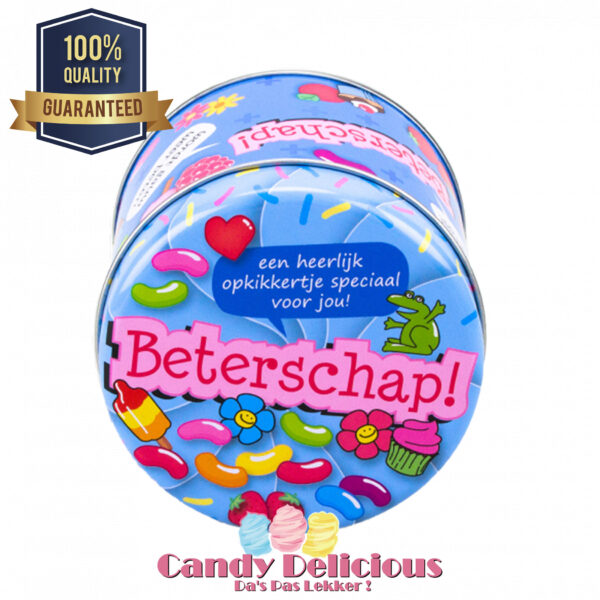 Snoepblik Beterschap Candy Delicious