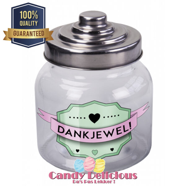 Snoeppot Dankjewel Candy Delicious