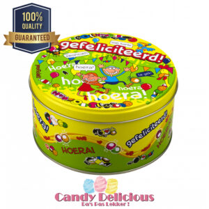 Snoeptrommel Gefeliciteerd Candy Delicious