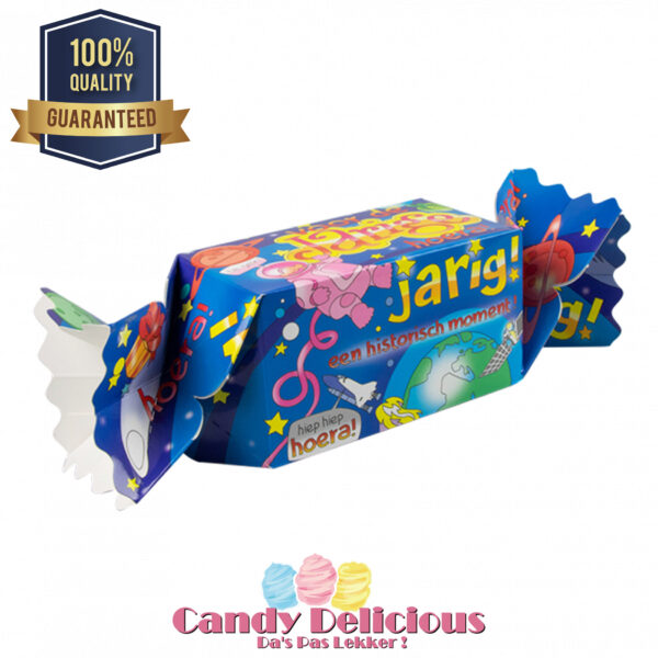 Snoepverpakking Jarige Candy Delicious