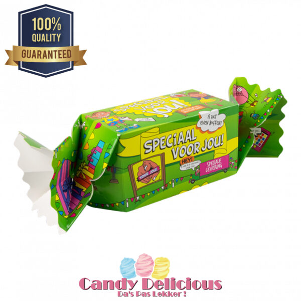 Snoepverpakking Speciaal voor Jou Candy Delicious