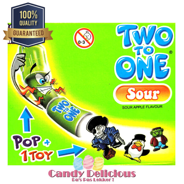 Two to One Appel Candy Delicous